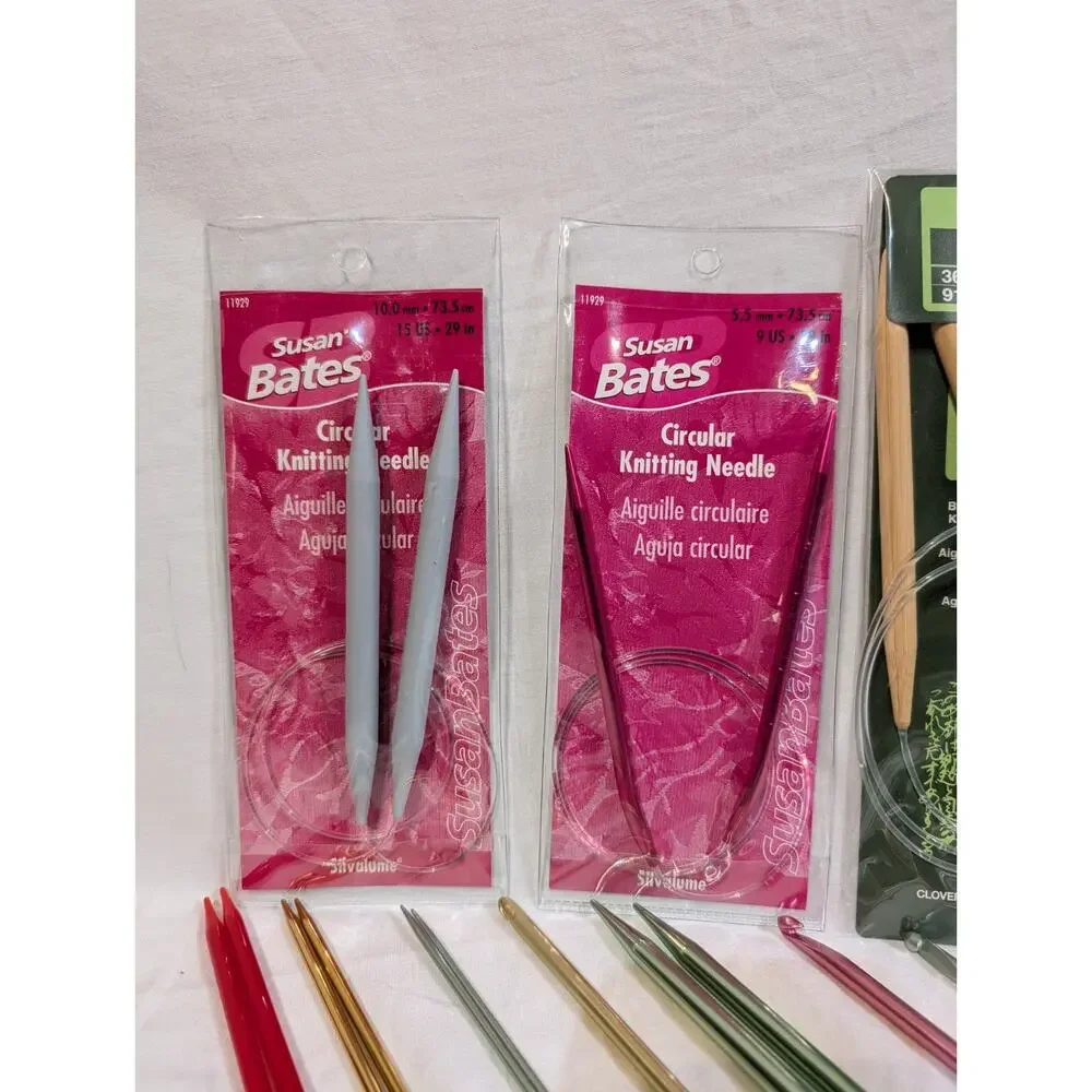Boye & Susan Bates Vintage Crochet And Knitting Needles Multiple Sizes